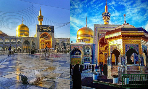 تور مشهد با قطار شیراز
